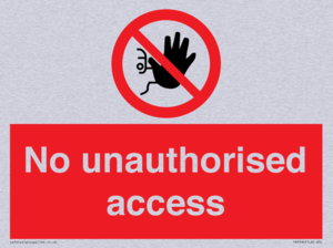 No unauthorised access